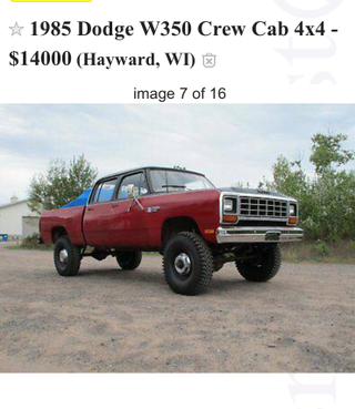 Illustration for article titled Are You Looking For an 85 Dodge 1 ton Crew Cab?
